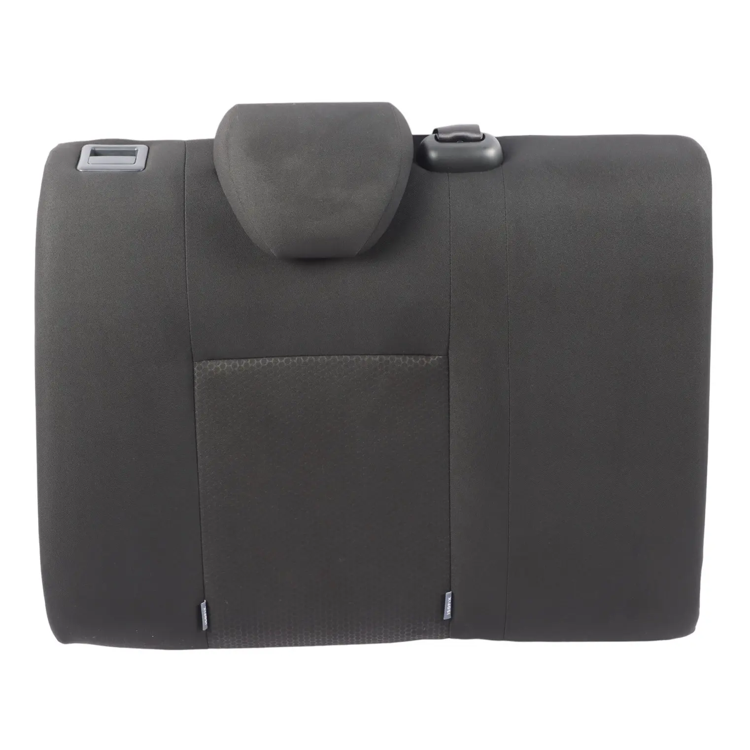 Seat Ibiza 6J Rear Seat Backrest Right O/S Interior Fabric Black 6J0885806Q