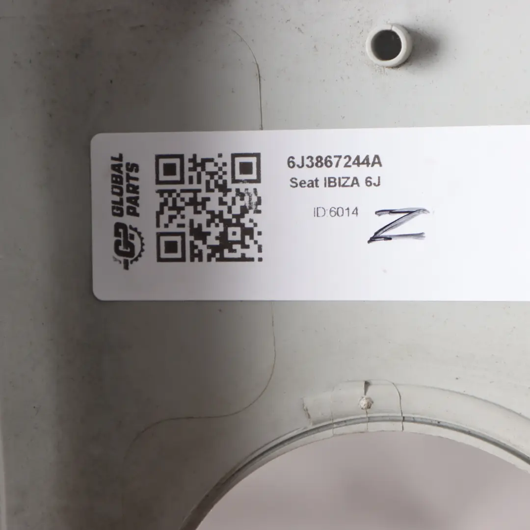Seat Ibiza 6J Upper B Pillar Column Right O/S Trim Cover Panel 6J3867244A