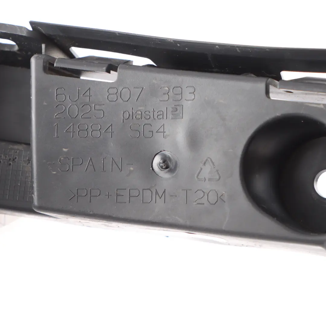 Seat Ibiza 6J Rear Guide Rail Bumper Bracket Left N/S Carrier Support 6J4807393