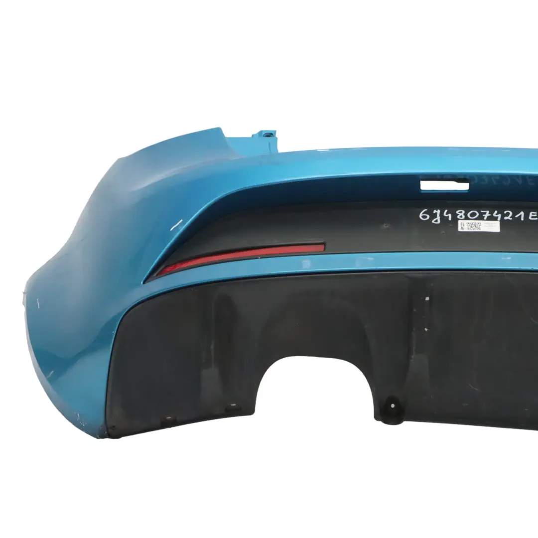 Seat Ibiza 6J Rear Bumper Panel Facelift Cover Trim Alor Blue Metallic - W5N