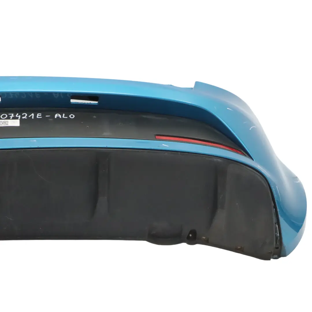 Seat Ibiza 6J Rear Bumper Panel Facelift Cover Trim Alor Blue Metallic - W5N