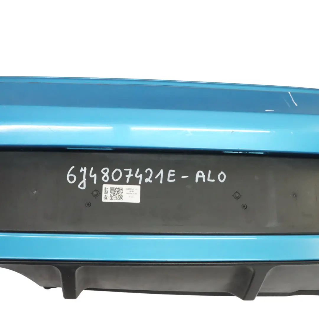 Seat Ibiza 6J Rear Bumper Panel Facelift Cover Trim Alor Blue Metallic - W5N