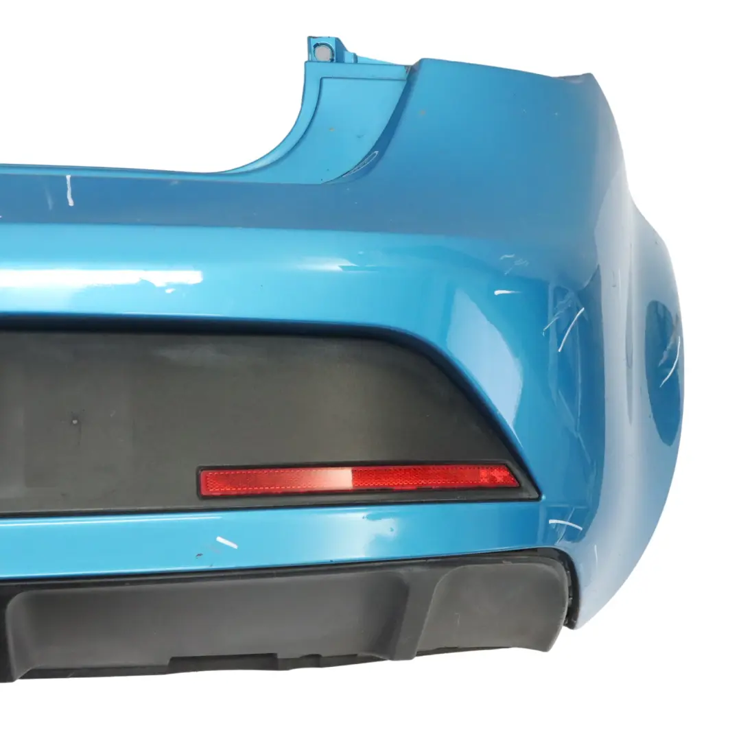 Seat Ibiza 6J Rear Bumper Panel Facelift Cover Trim Alor Blue Metallic - W5N