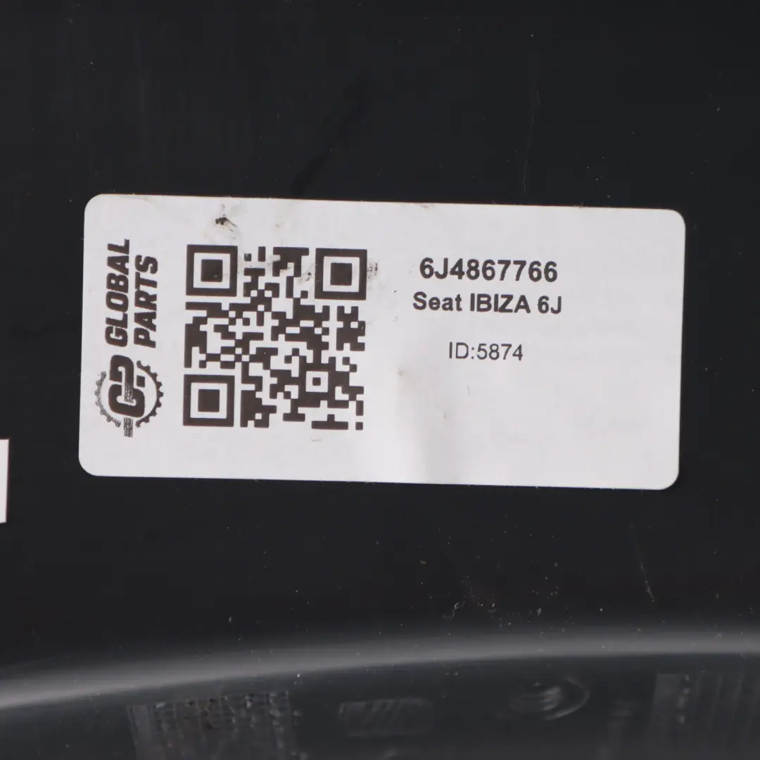 Seat Ibiza 6J Trim Side Cover Interior Panel Rear Right O/S 6J4867766