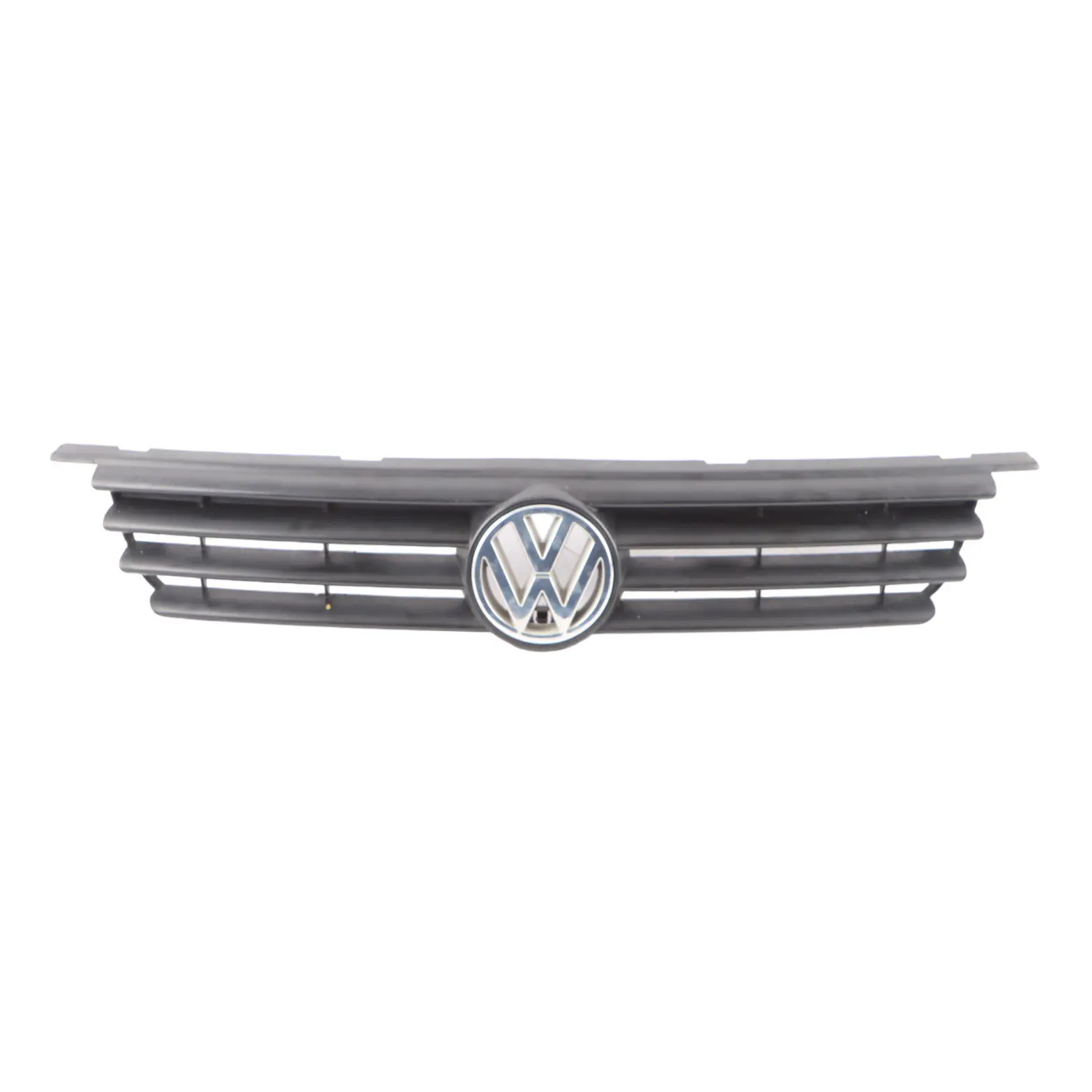 Volkswagen Polo 6N Bumper Grille Trim Panel Front Centre Emblem Black 6N0853651D