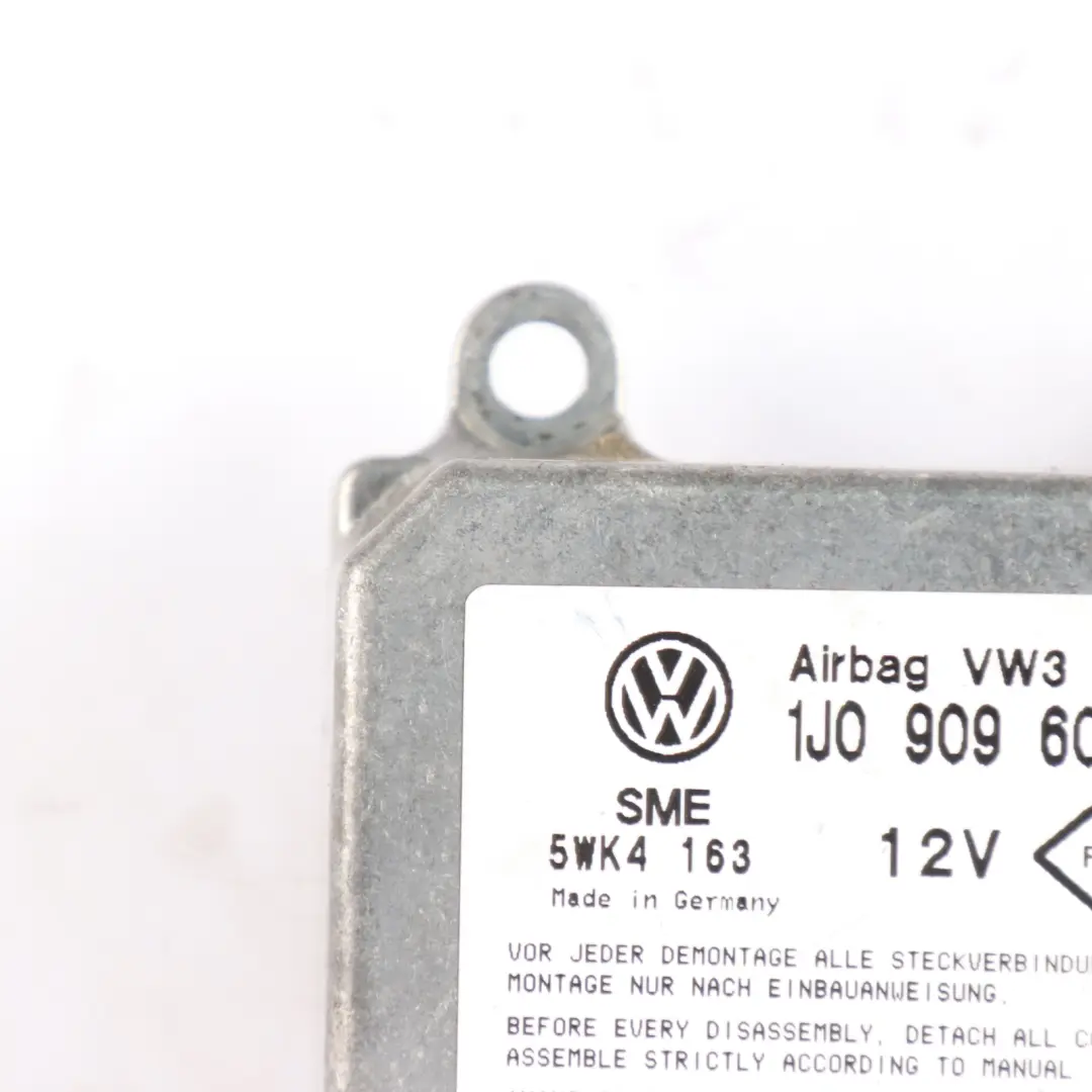 VW Volkswagen Polo 6N Air Safety Bag Control Unit Module 1J0909603