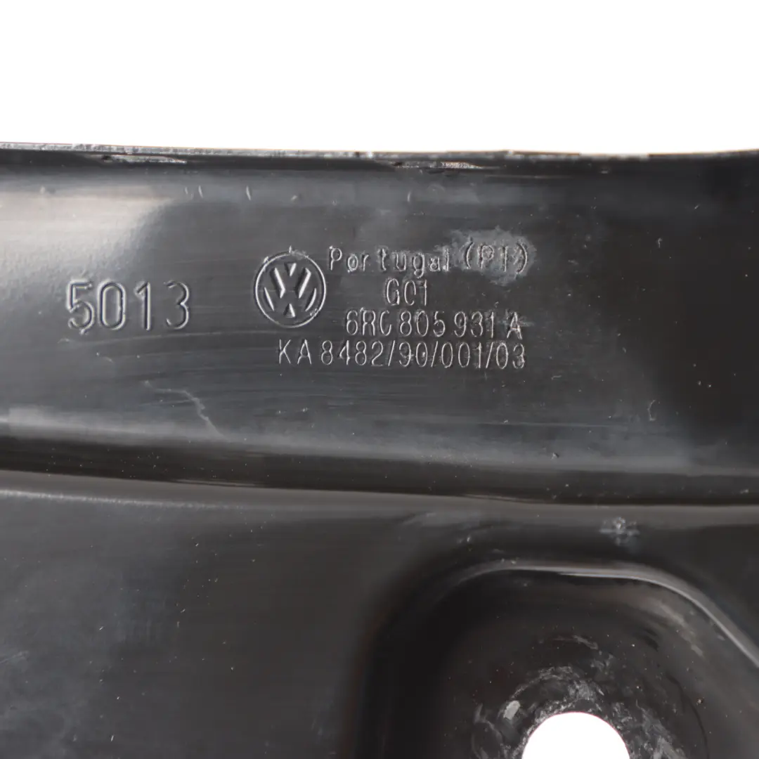 Volkswagen Polo 6R Soporte de faro delantero izquierdo Faro delantero 6R0805931A