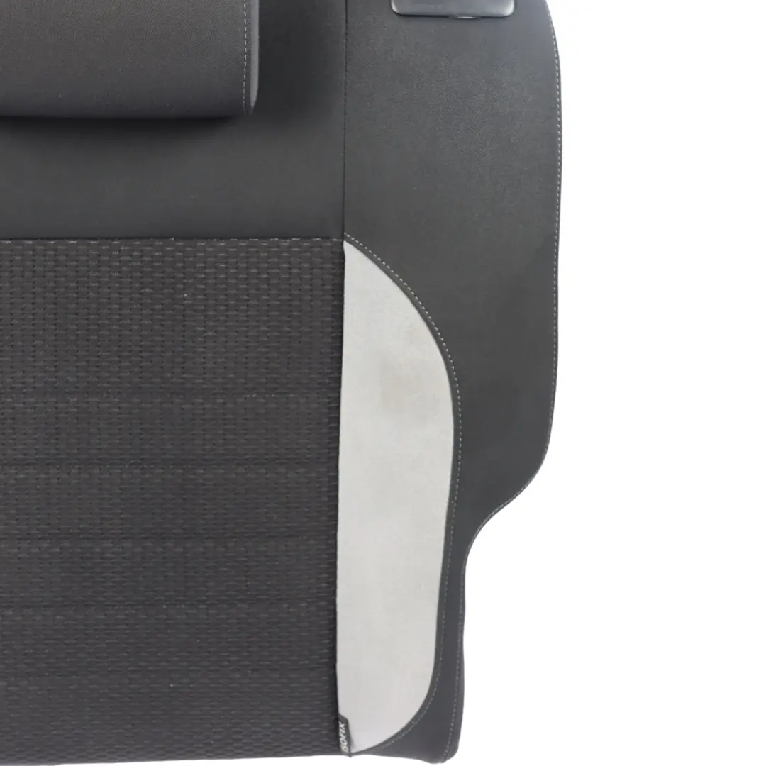 Volkswagen Polo Mk5 6R Rear Seat Backrest Left N/S Titan Black Crystal Grey