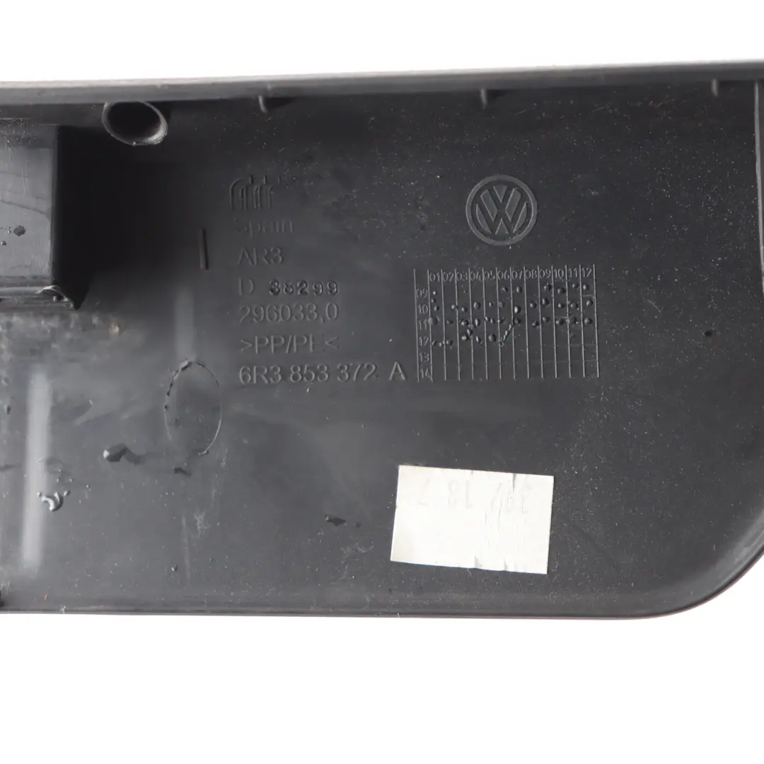 VW Polo 6R 3D Front Door Sill Strip Right O/S Entrance Trim Plate 6R3853372A