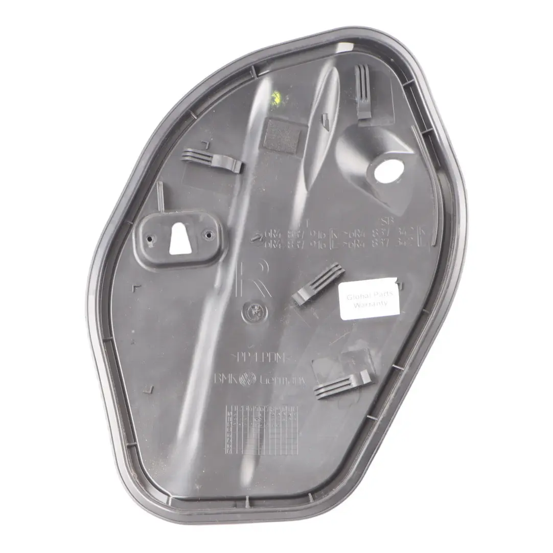 VW Volkswagen Polo Mk5 6R Front Right O/S Inner Door Cover Panel 6R4837342K
