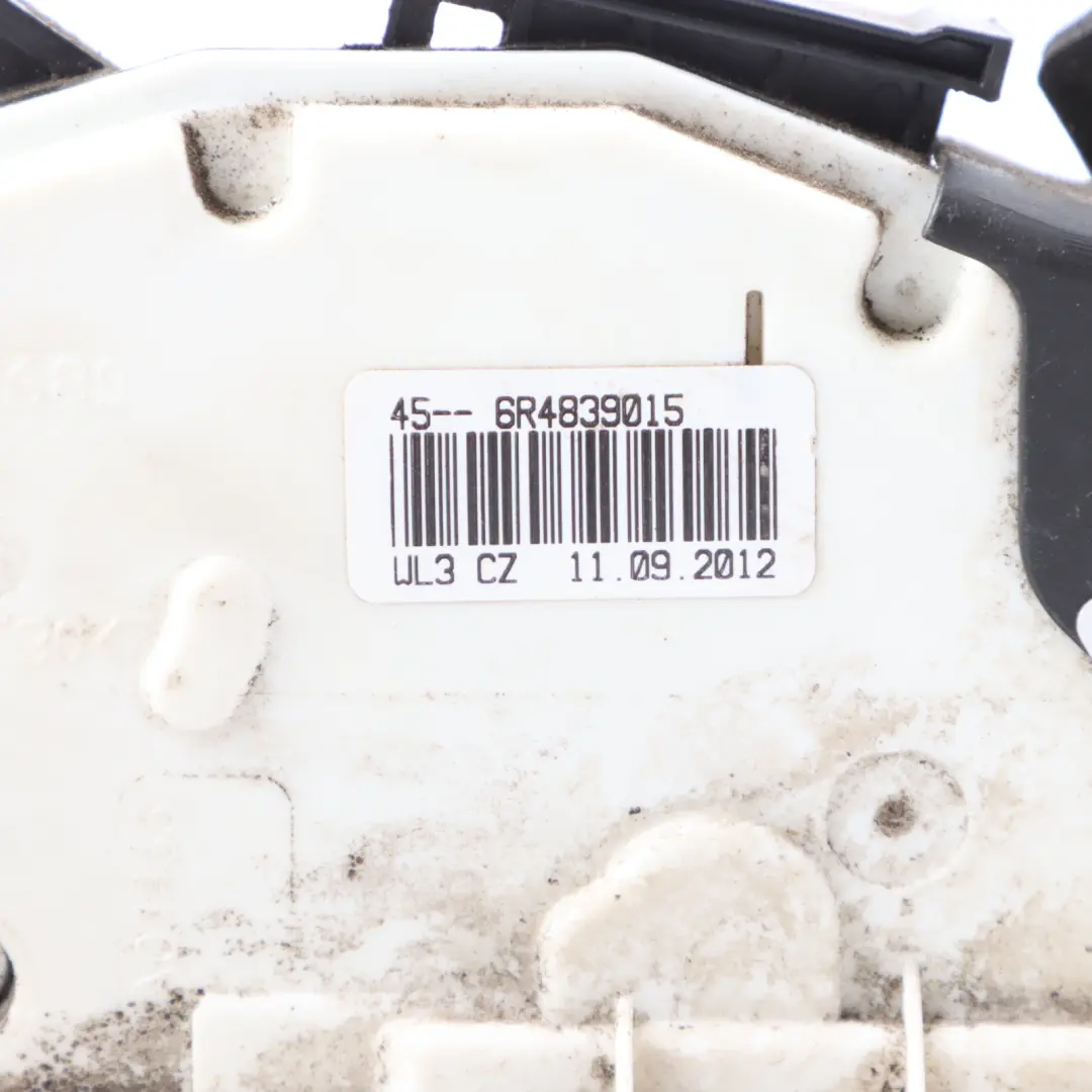 Volkswagen Polo Mk5 6R Door Lock Catch Mechanism Rear Left N/S 6R4839015