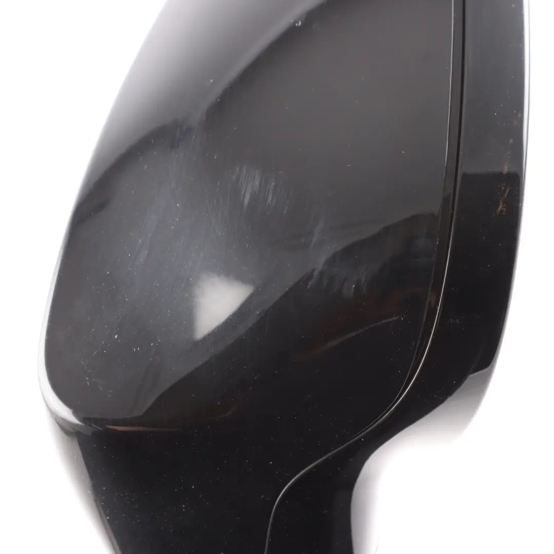 Wing Mirror BMW E81 E82 M Sport High Gloss Right O/S Schwarz 2 Black - 668