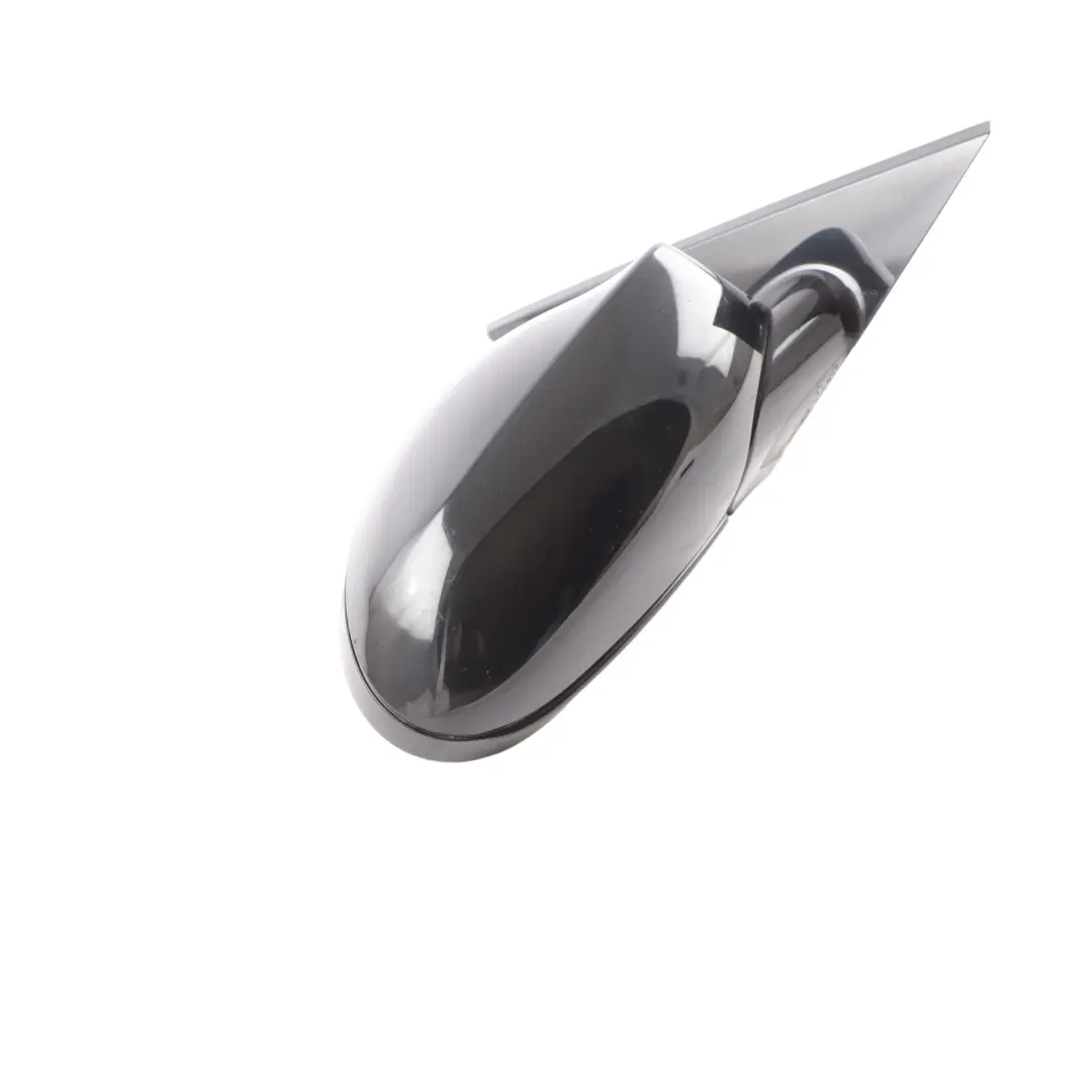 Wing Mirror BMW E81 E82 M Sport High Gloss Right O/S Schwarz 2 Black - 668