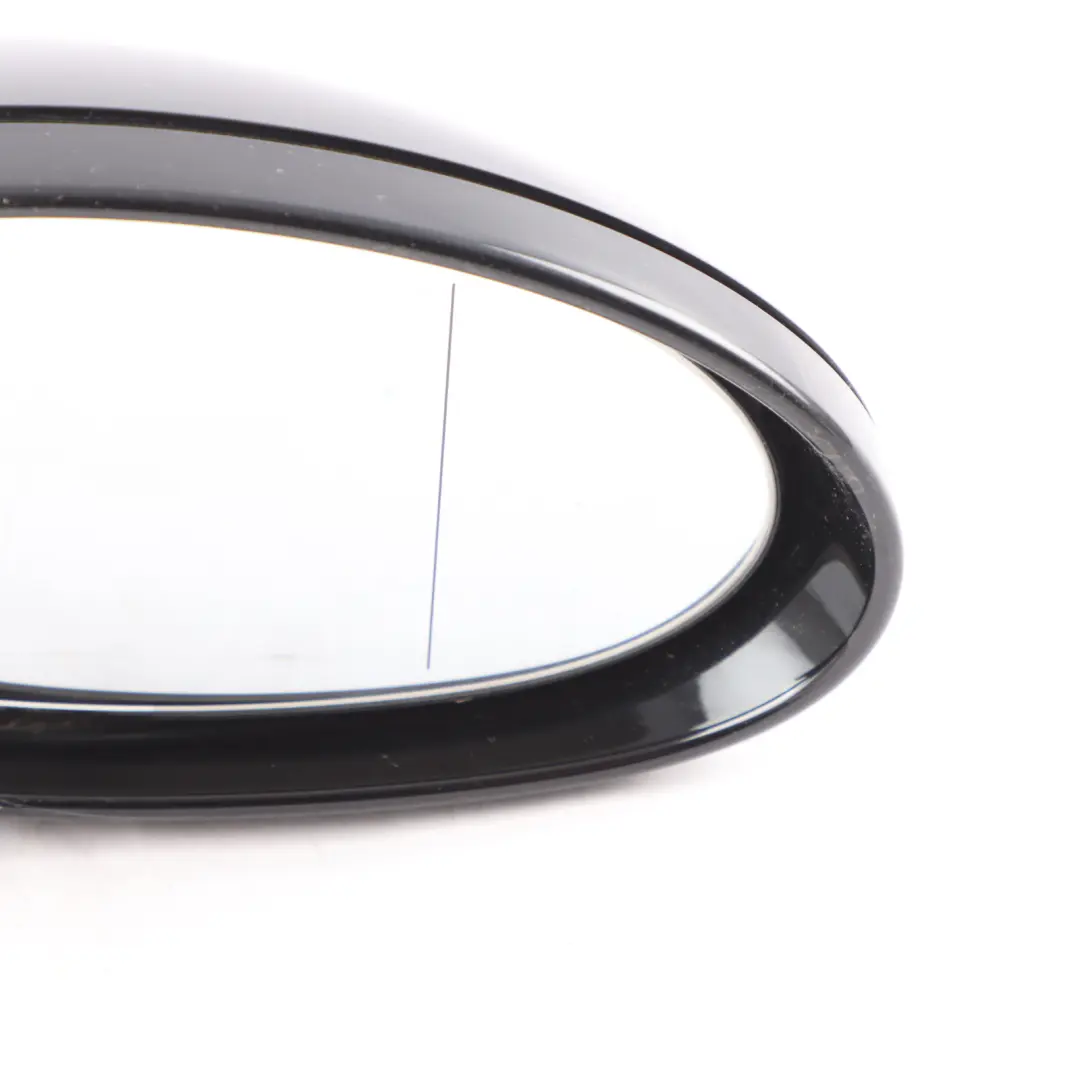 Wing Mirror BMW E81 E82 M Sport High Gloss Right O/S Schwarz 2 Black - 668