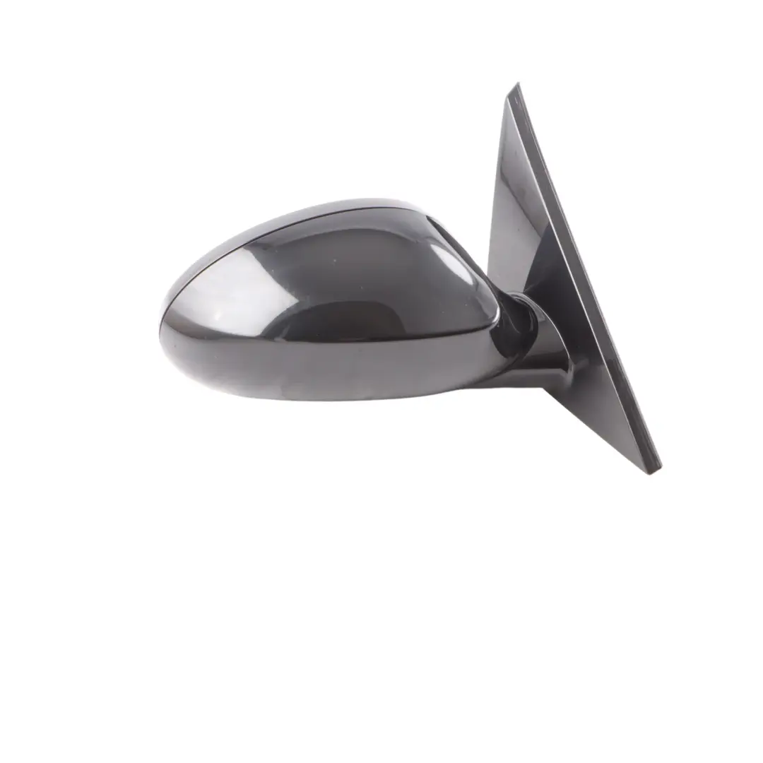 Wing Mirror BMW E81 E82 M Sport High Gloss Right O/S Schwarz 2 Black - 668