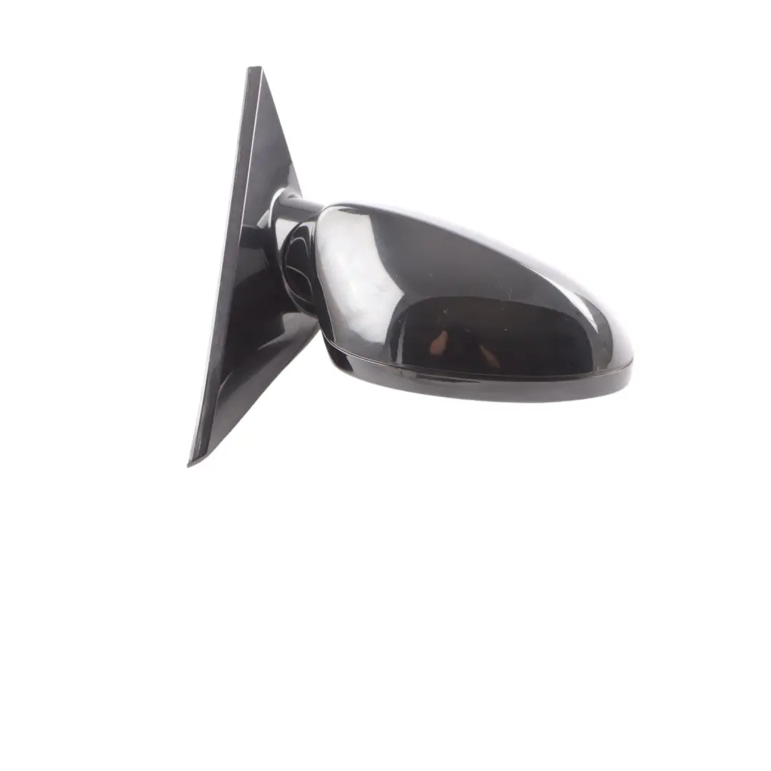 Wing Mirror BMW E81 E82 M Sport High Gloss Right O/S Schwarz 2 Black - 668