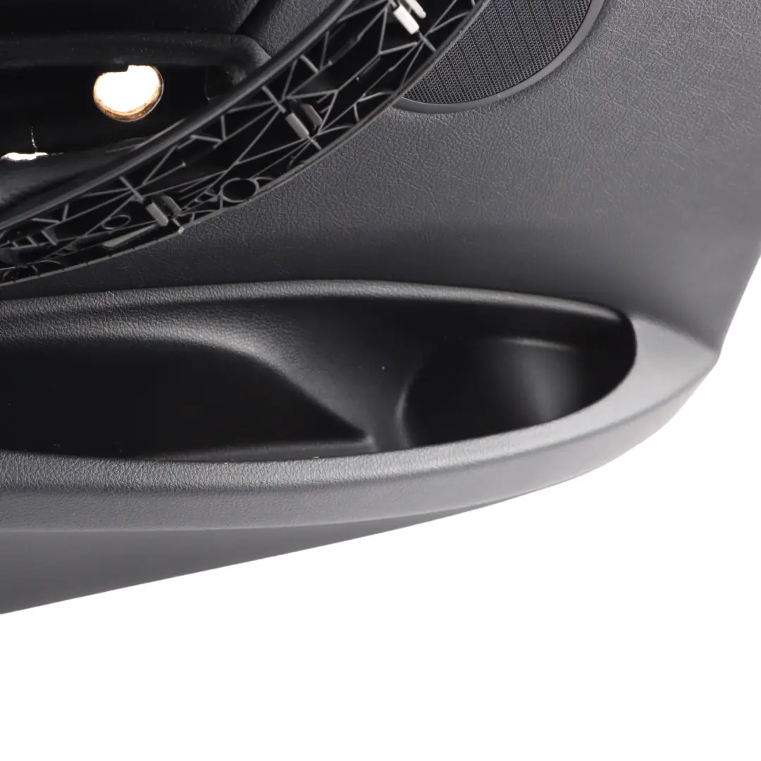 Door Card BMW F30 F31 Front Left N/S Lining Panel Cover Leather Dakota Black