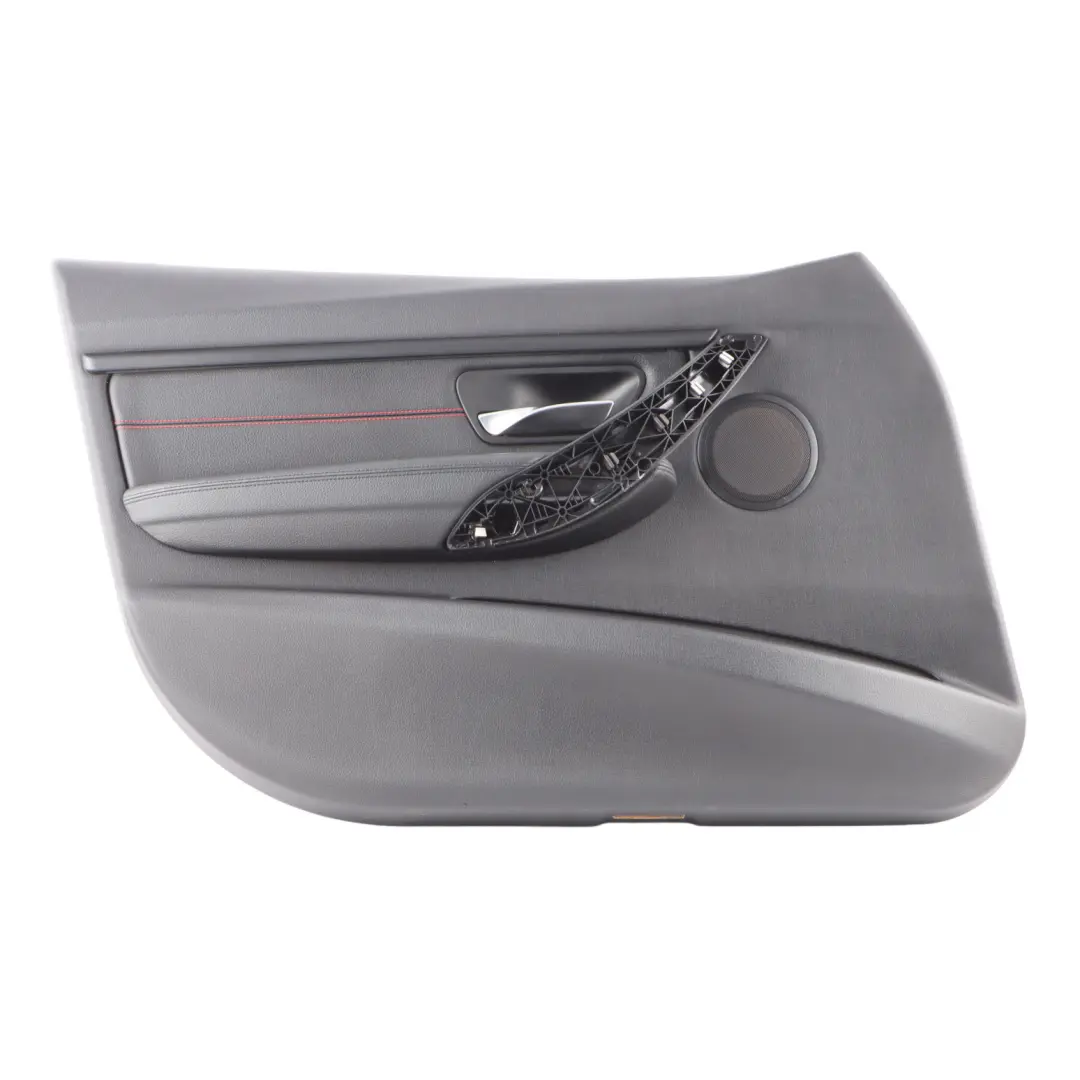 Door Card BMW F30 F31 Front Left N/S Lining Panel Cover Leather Dakota Black