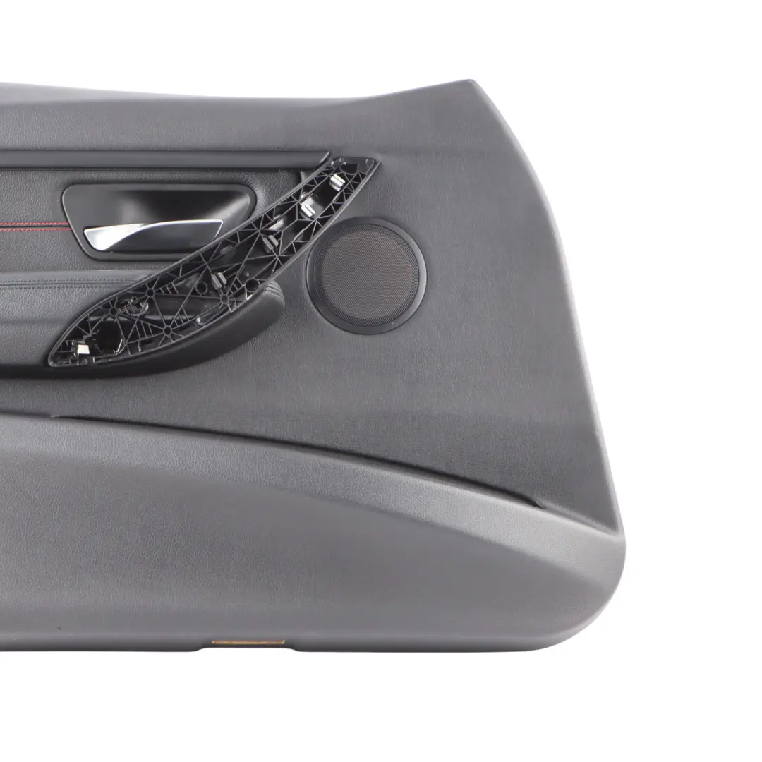 Door Card BMW F30 F31 Front Left N/S Lining Panel Cover Leather Dakota Black