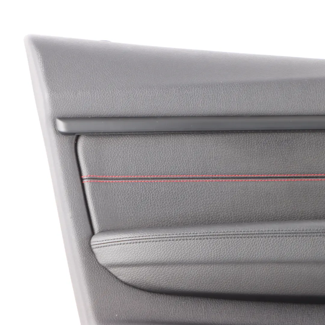Door Card BMW F30 F31 Front Left N/S Lining Panel Cover Leather Dakota Black