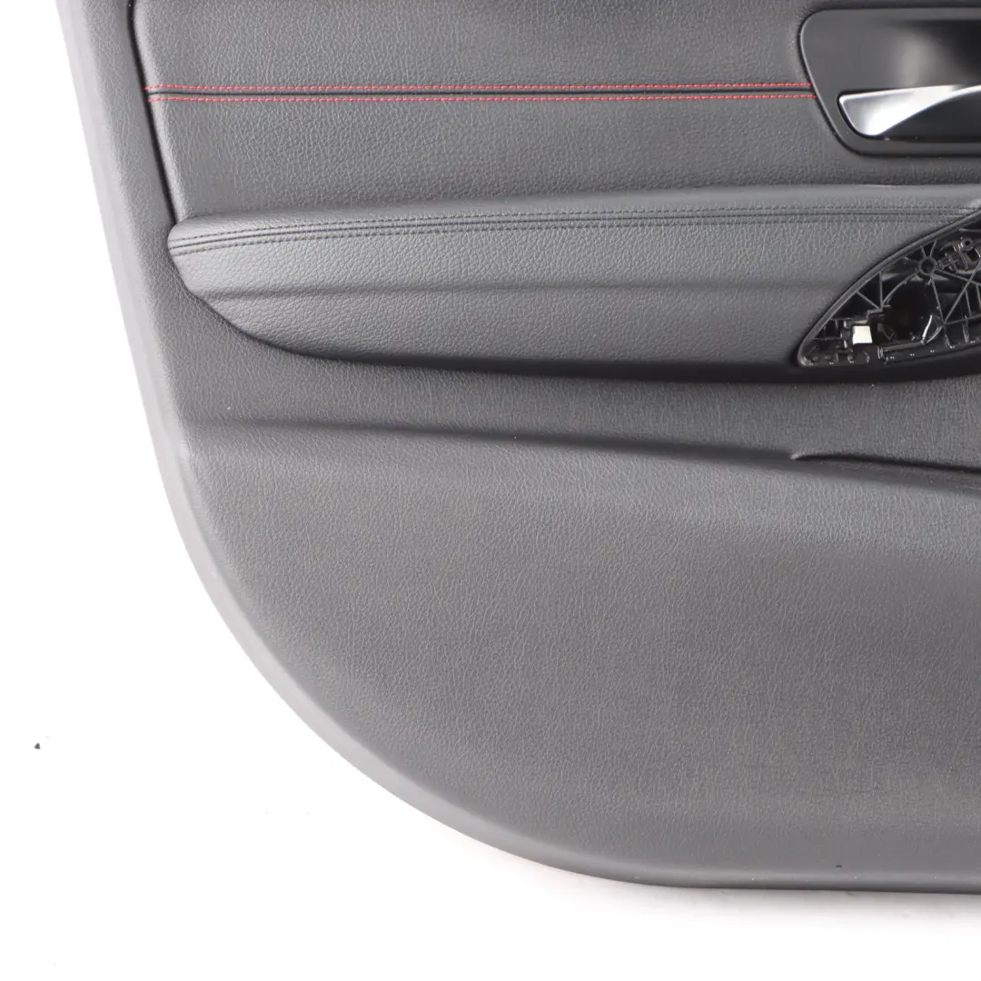 Door Card BMW F30 F31 Front Left N/S Lining Panel Cover Leather Dakota Black