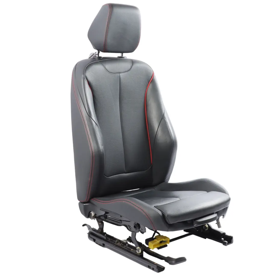 Asiento Delantero BMW F30 F31 Izquierdo Calefaccionado M-Sport Cuero Negro Rot