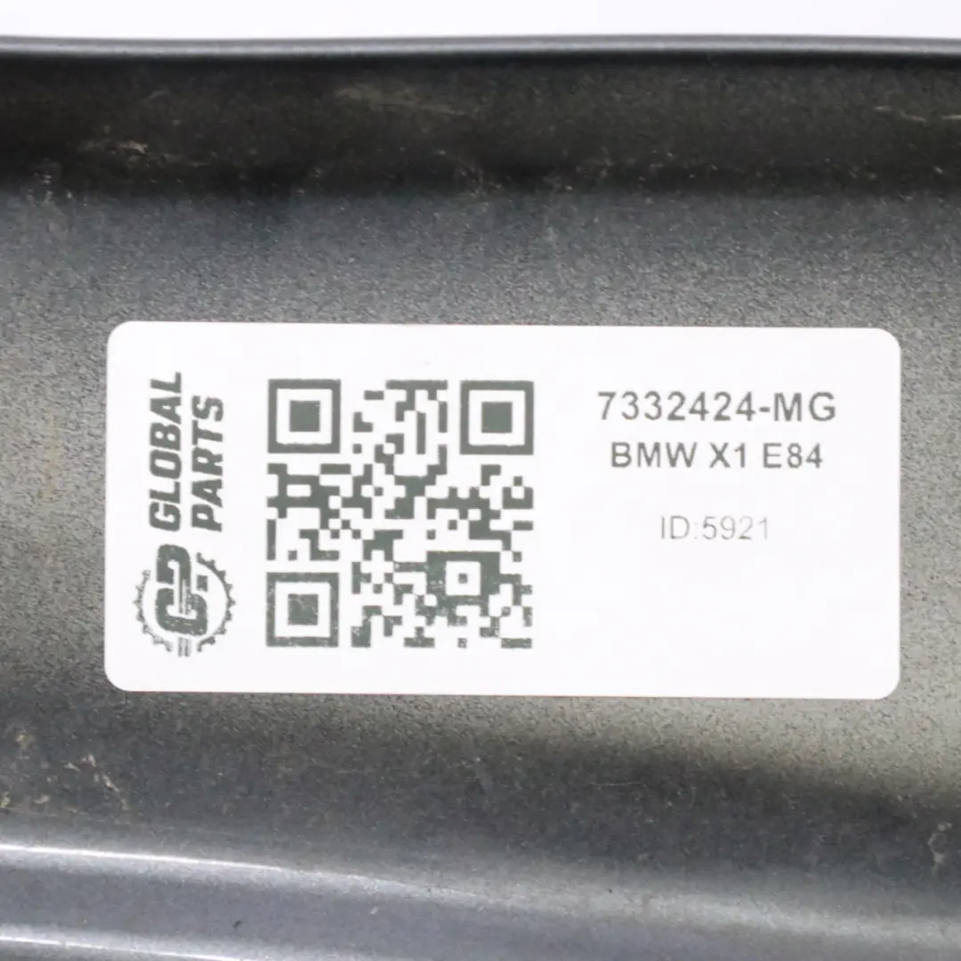 Panel lateral BMW X1 E84 Guardabarros delantero derecho Gris mineral - B39