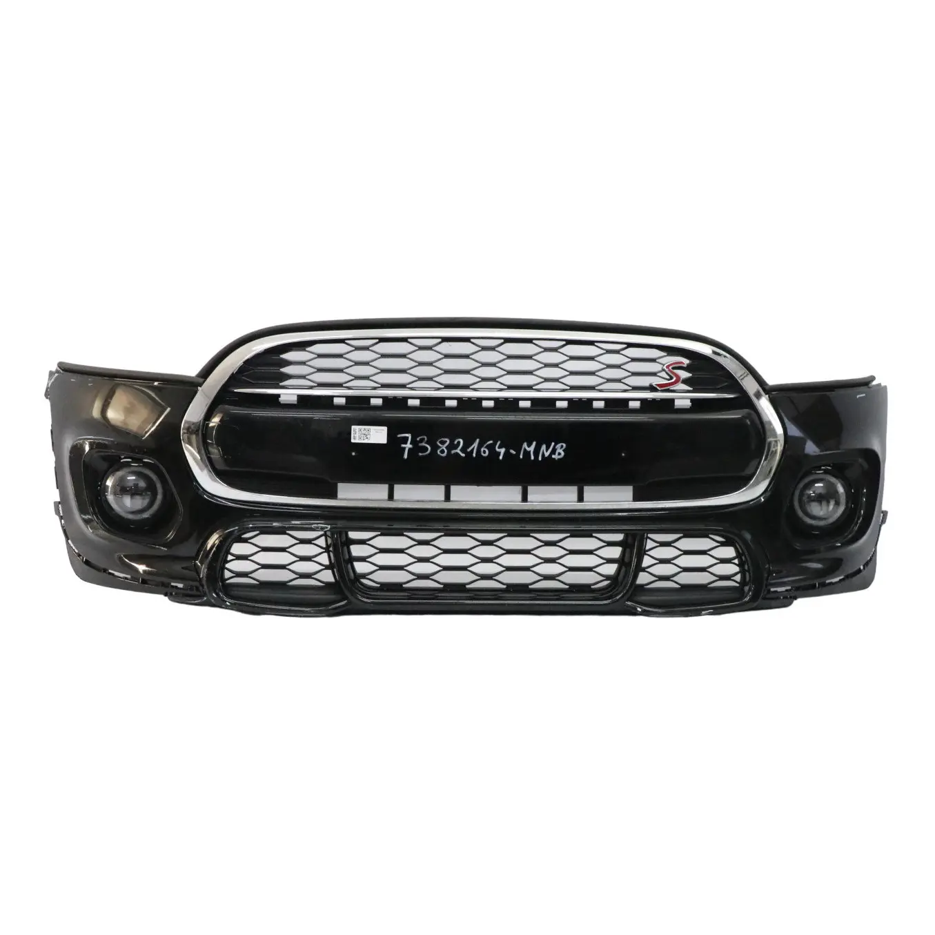 Front Bumper Mini F55 F56 Cooper S JCW Trim Panel Cover Midnight Black - A94