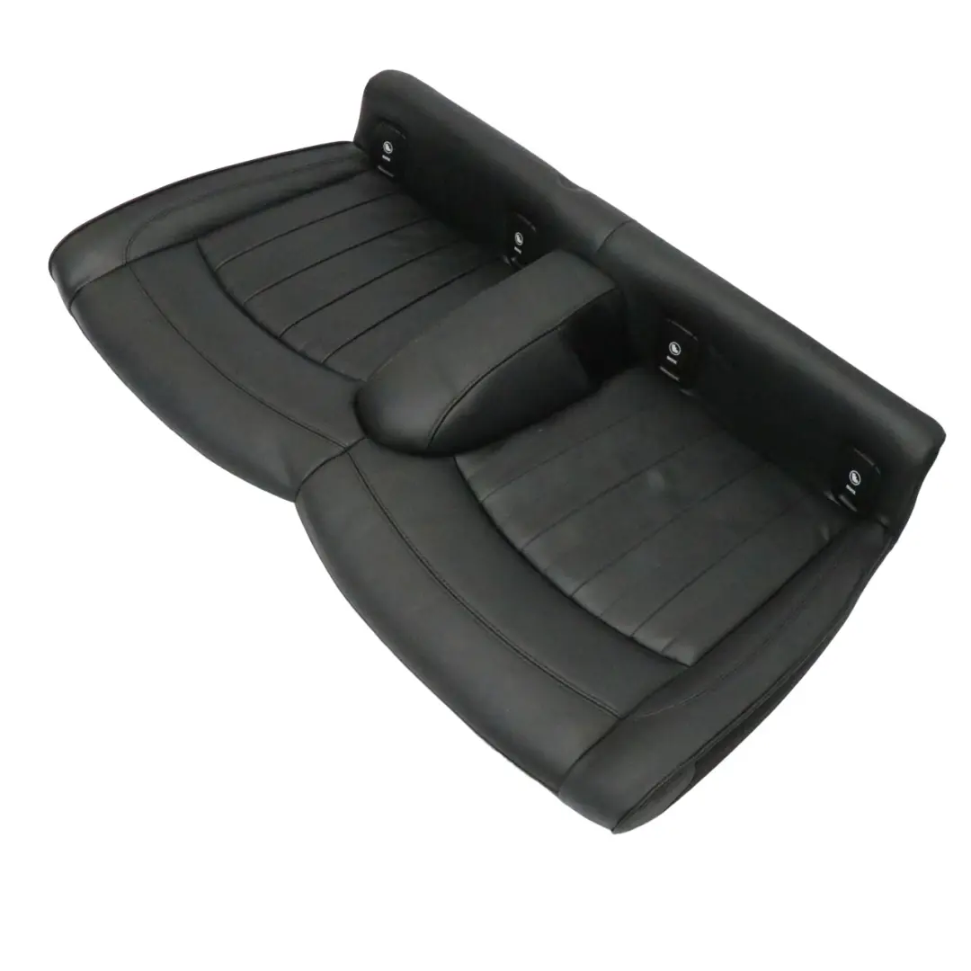 Mini F56 Asiento Trasero Banco Couch Asiento de cuero Salón de carbono negro