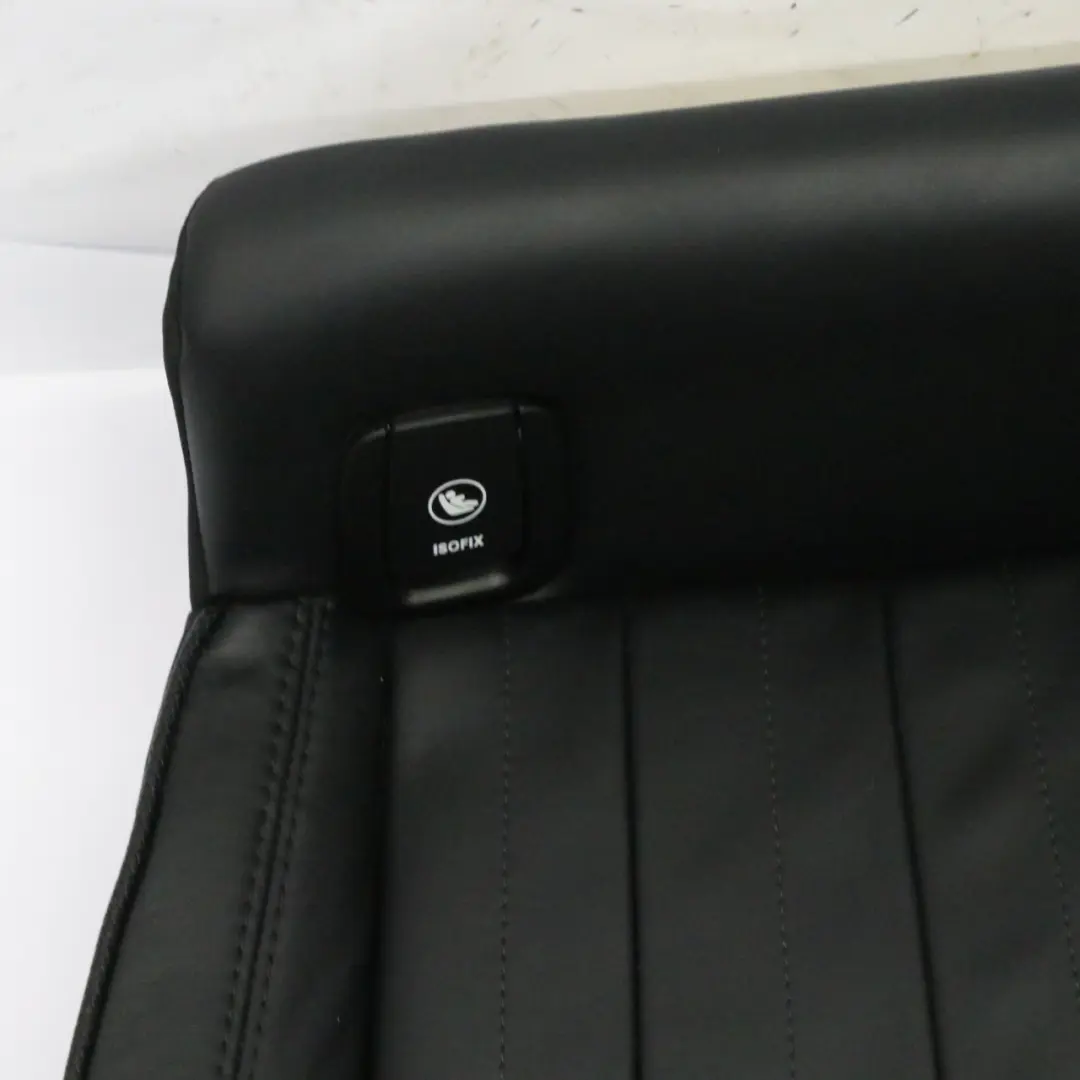 Mini F56 Asiento Trasero Banco Couch Asiento de cuero Salón de carbono negro