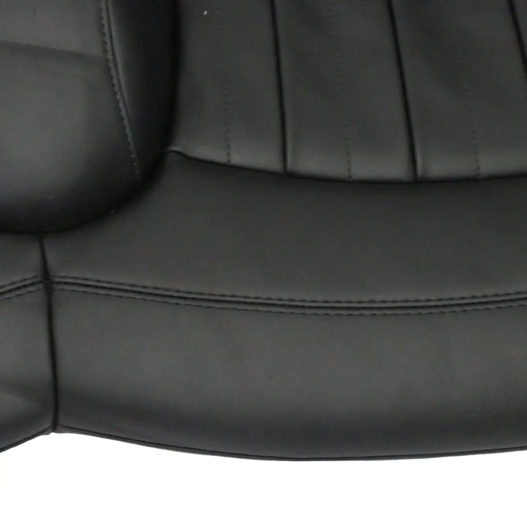 Mini F56 Asiento Trasero Banco Couch Asiento de cuero Salón de carbono negro