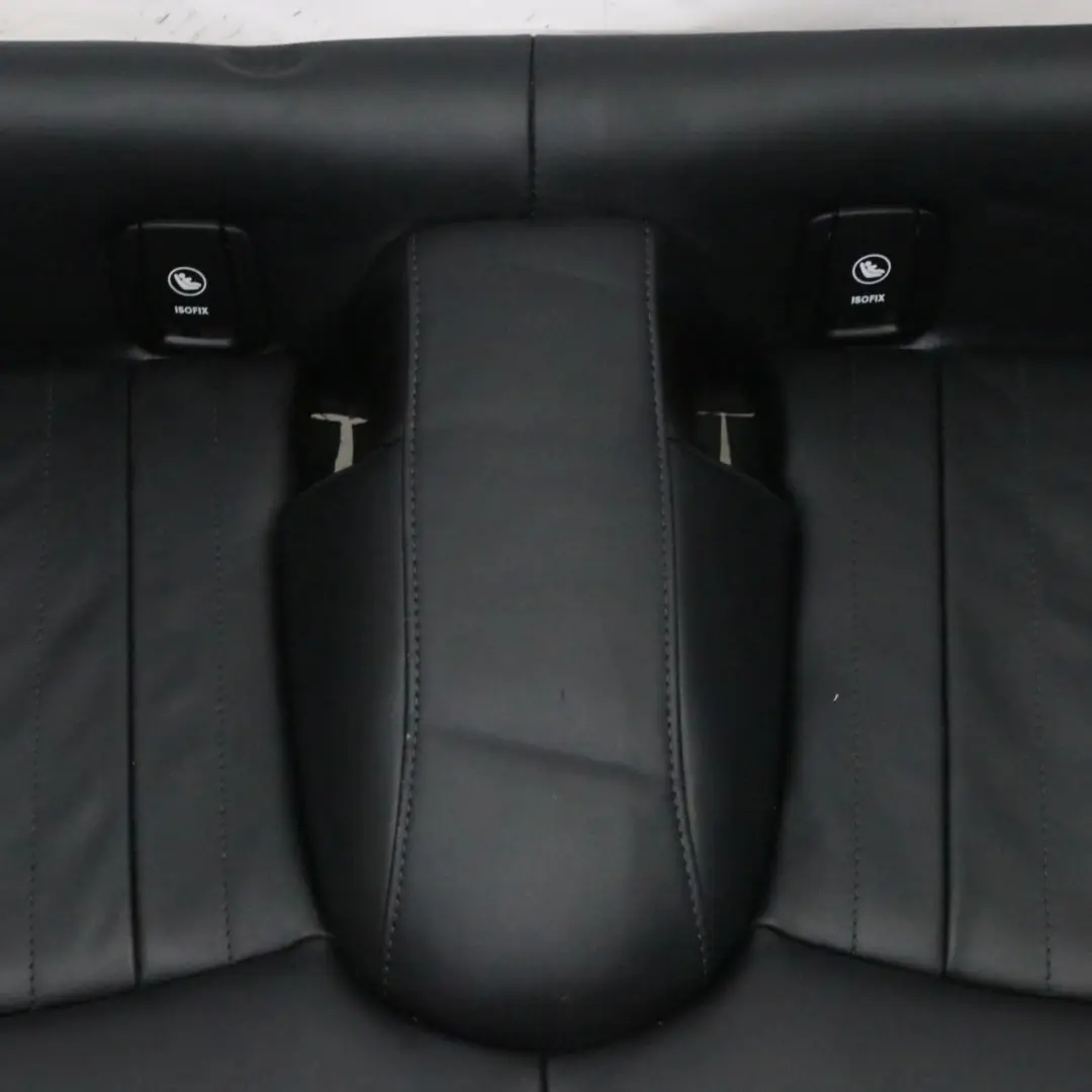 Mini F56 Asiento Trasero Banco Couch Asiento de cuero Salón de carbono negro