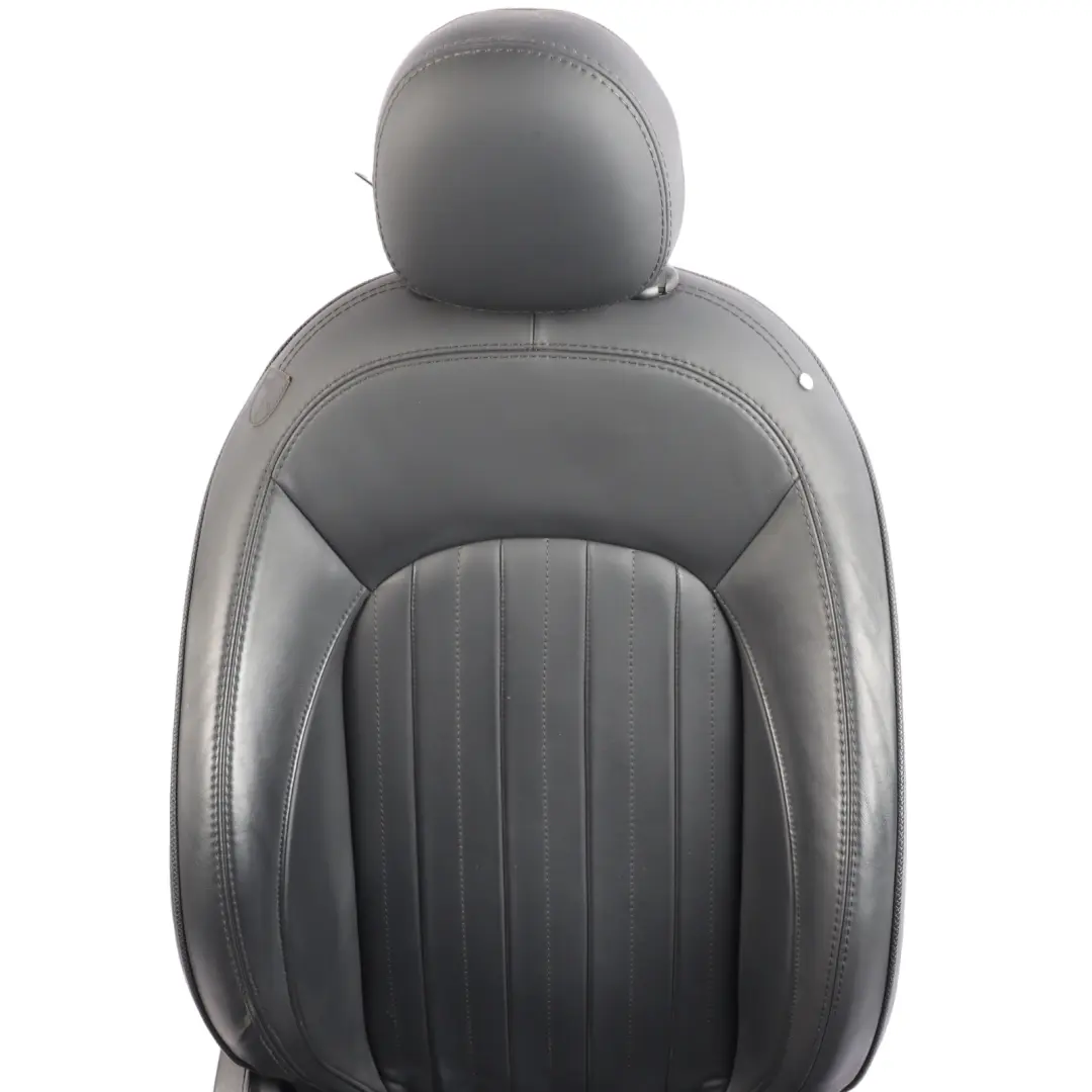 Mini F60 Front Right O/S Sport Seat Mini Yours Leather Lounge Black Heated