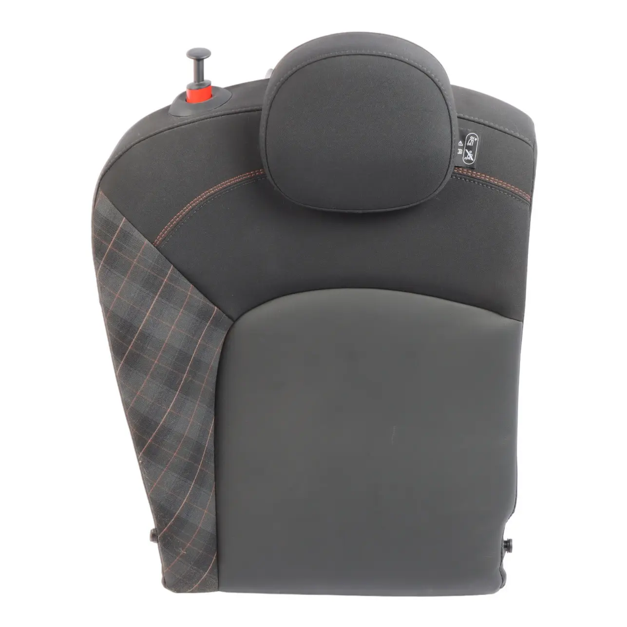 Mini F56 Seat Backrest Rear Right O/S Back Rest Cover Matte Leather 7462147