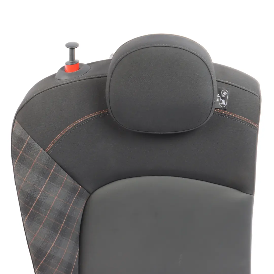 Mini F56 Seat Backrest Rear Right O/S Back Rest Cover Matte Leather 7462147