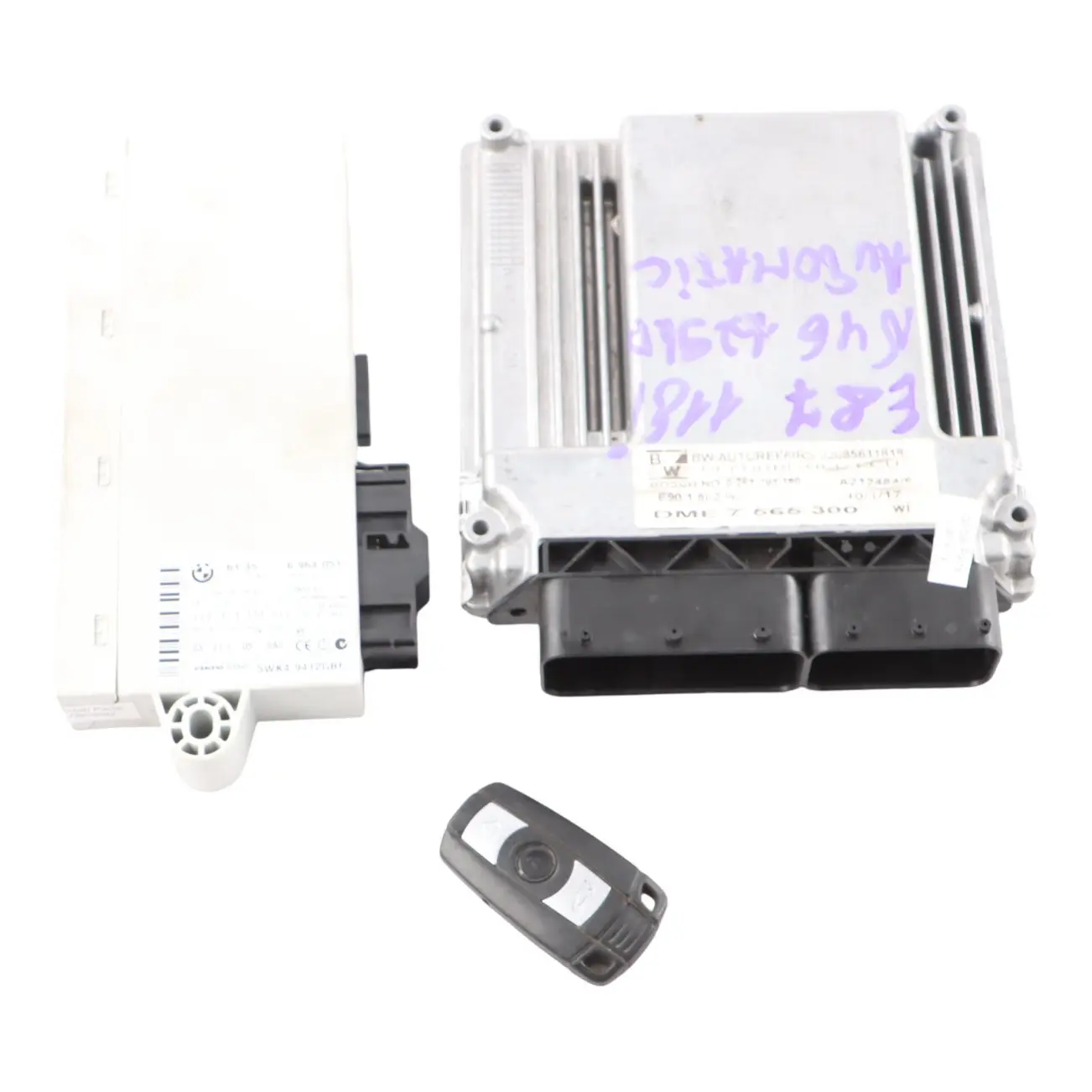 BMW E87 E90 E91 118i 318i N46 129HP ECU Kit DME 7565300 + CAS2 + Key Automatic