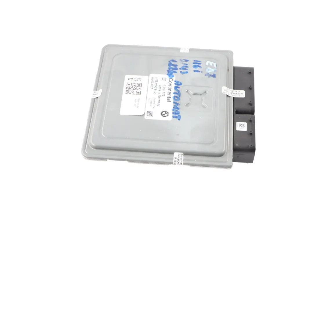 BMW E81 E87 LCI 116i E90 E91 316i N43 122HP Engine ECU DME 7595179 Automatic