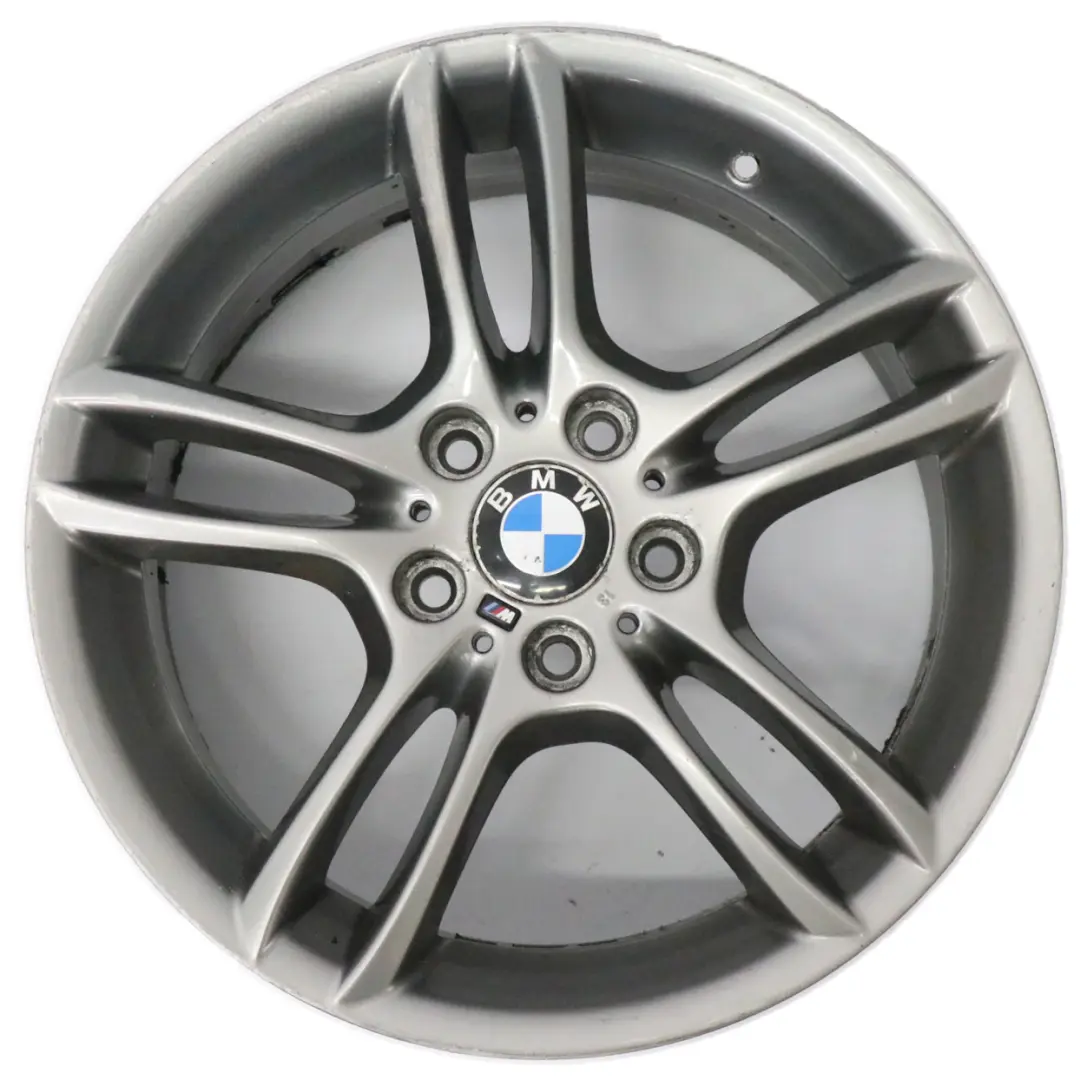 BMW E81 E87 Przednia Szara Alufelga 18" 7,5J M Double Spoke 261 7842607