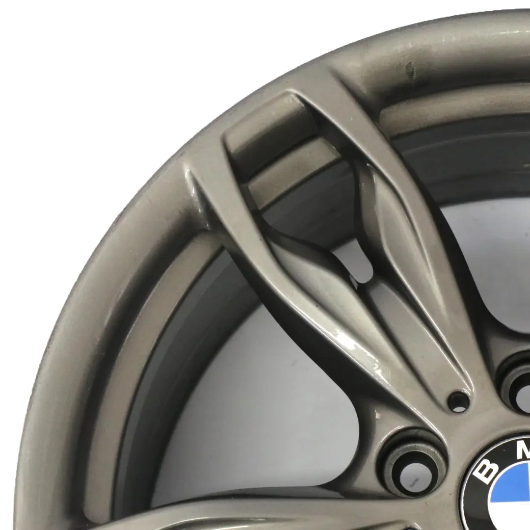 BMW F20 F21 F22 F23 Ferricgrey Wheel Alloy Rim 18" M Double Spoke 436 ET:52 8J