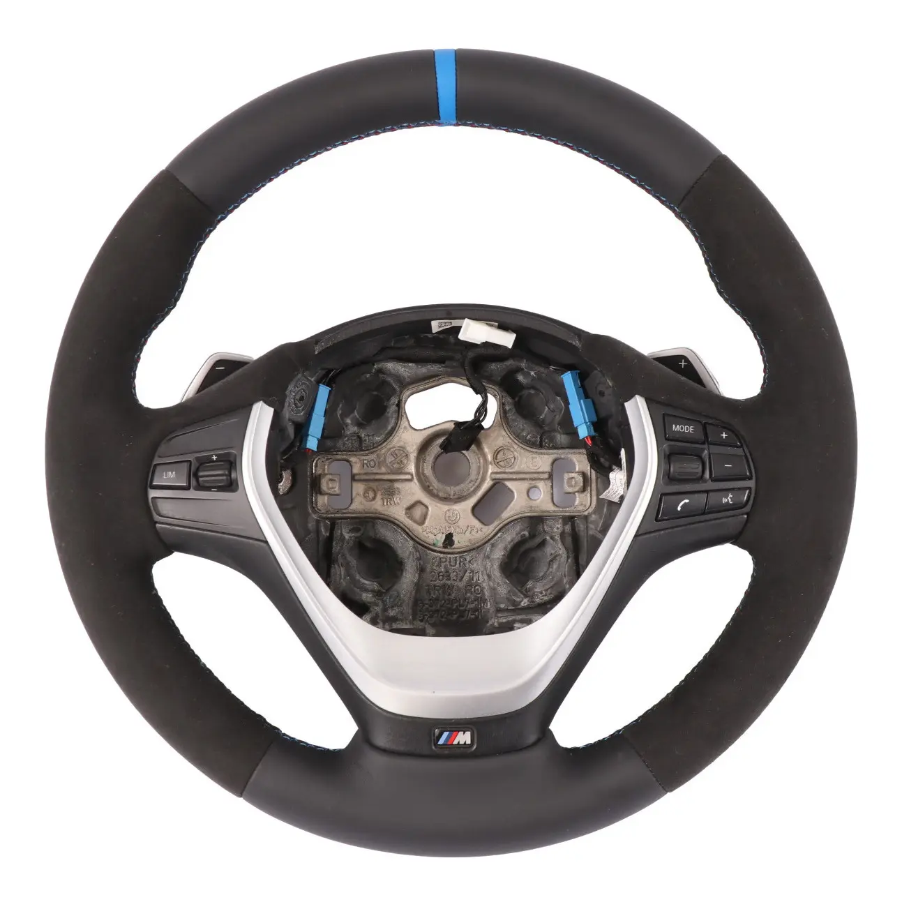 Steering Wheel BMW F20 F30 F32 M Sport NEW Black Leather Alcantara Paddle Shift