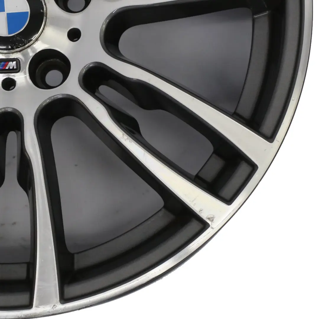 BMW F30 F31 F32 Ferricgrey Alloy Wheel Rim 19" 8J ET:36 M Star Spoke 403 7845882