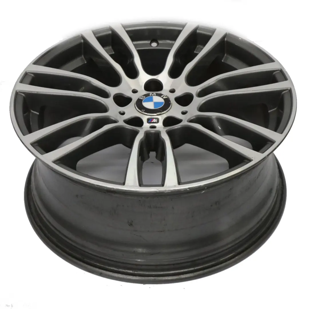 BMW F30 F31 F32 Ferricgrey Alloy Wheel Rim 19" 8J ET:36 M Star Spoke 403 7845882