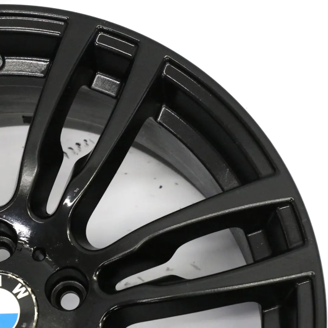 BMW F30 F31 F32 Llanta de aleación negra 19" 8J ET:36 M Star Spoke 403 7845882