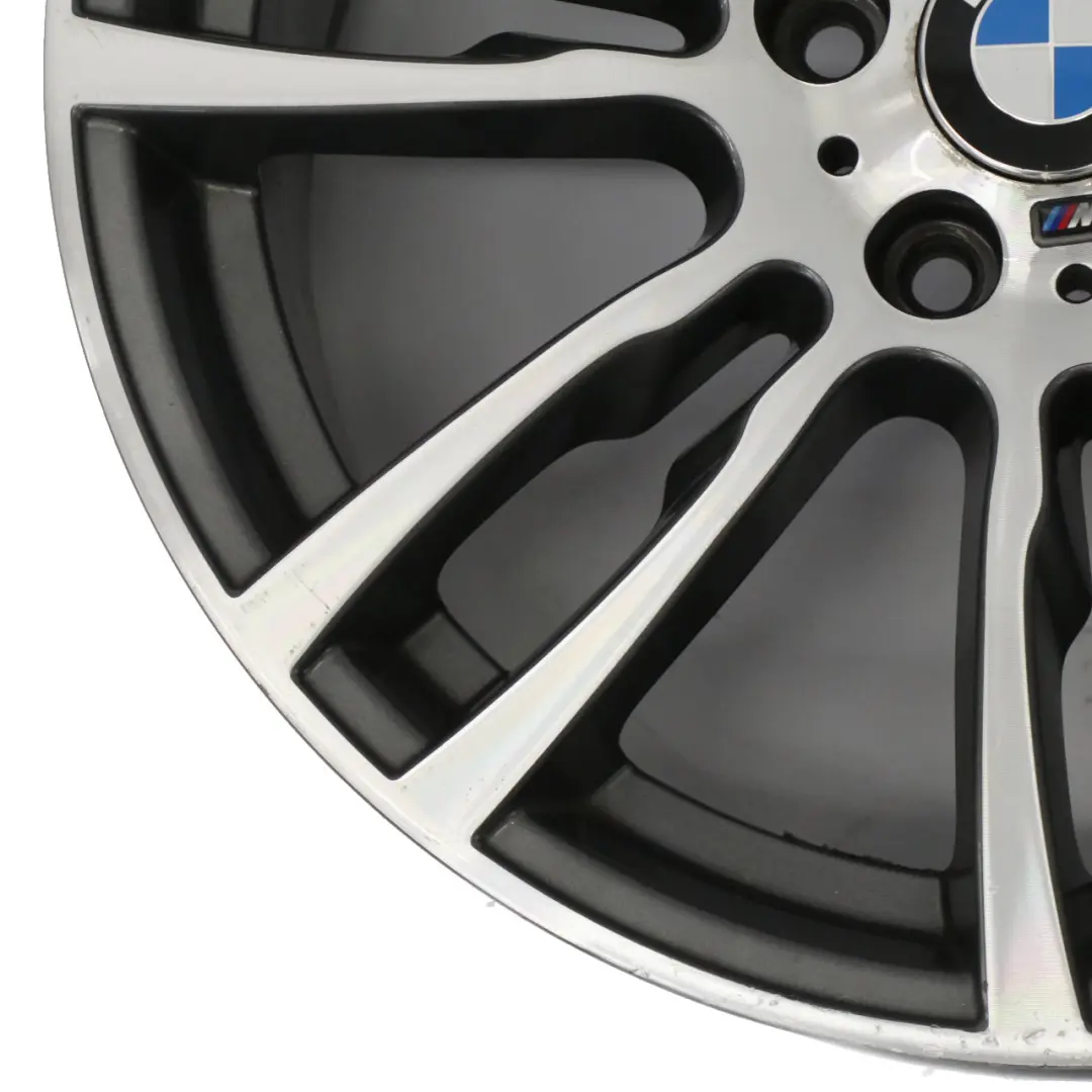 BMW F30 F31 Hinten Silber Leicht metall felge 19" ET:47 8,5J 7845883