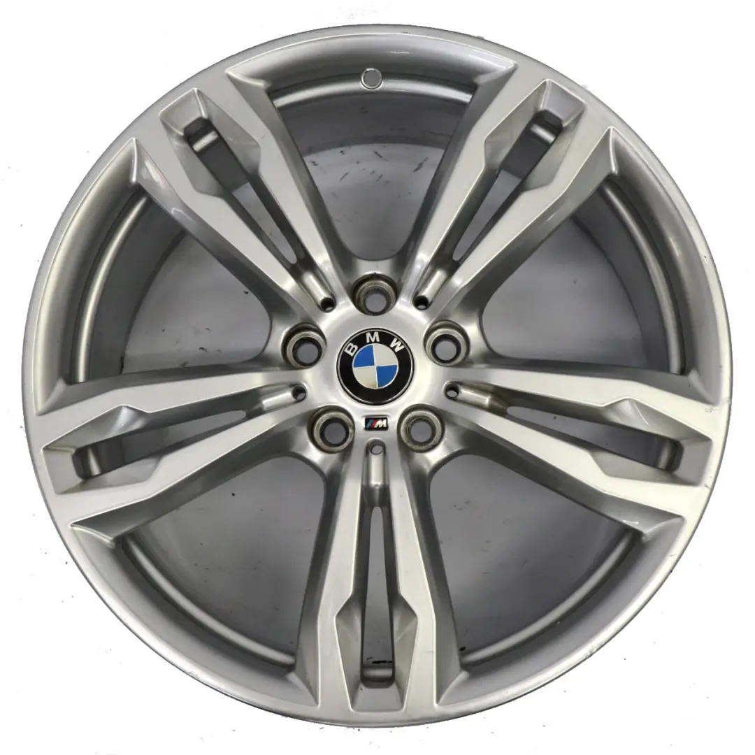 Llanta de aleación BMW F39 F48 Orbitgrey 19" 8J ET:47 M Doble radio 572 7849120