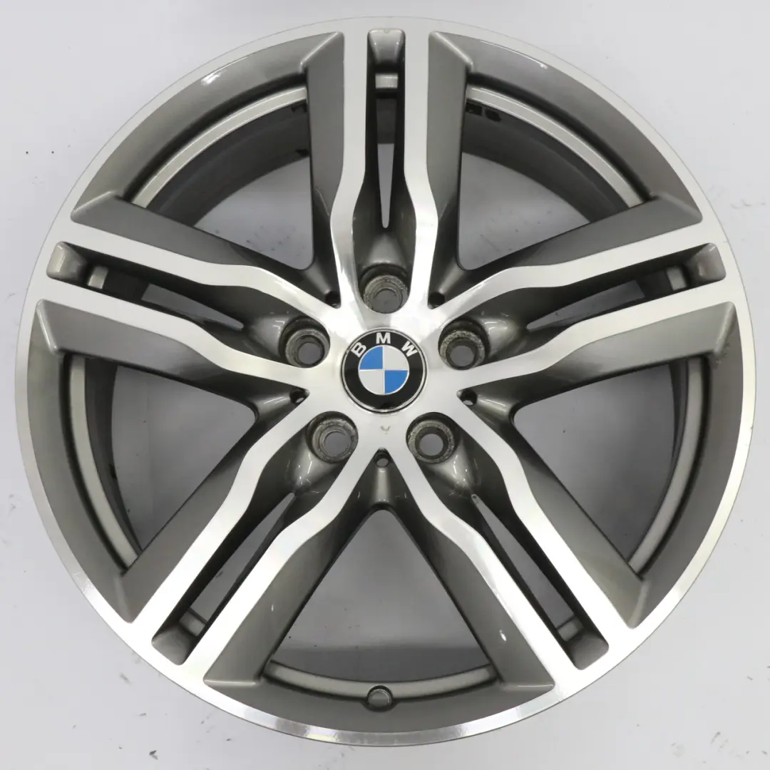 BMW X1 F48 Wheel Alloy Rim 18" M Double Spoke 570 ET:51 7,5J Ferricgrey 7850456