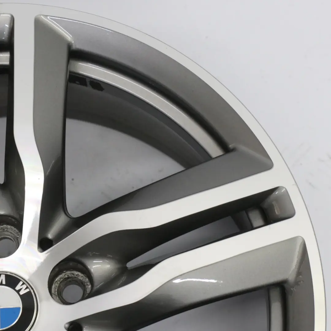 BMW X1 F48 Wheel Alloy Rim 18" M Double Spoke 570 ET:51 7,5J Ferricgrey 7850456