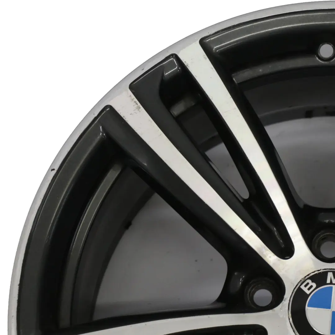 BMW F30 F31 F32 Llanta aleación trasera 19" 8,5J ET:47 M Doble Radio 704 7856711