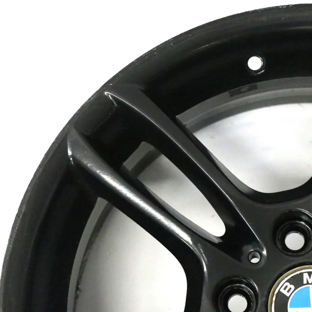 BMW E81 E87 Schwarz Vorne Felge Alufelge 18" M Doppelspeiche 261 7,5J 7891050