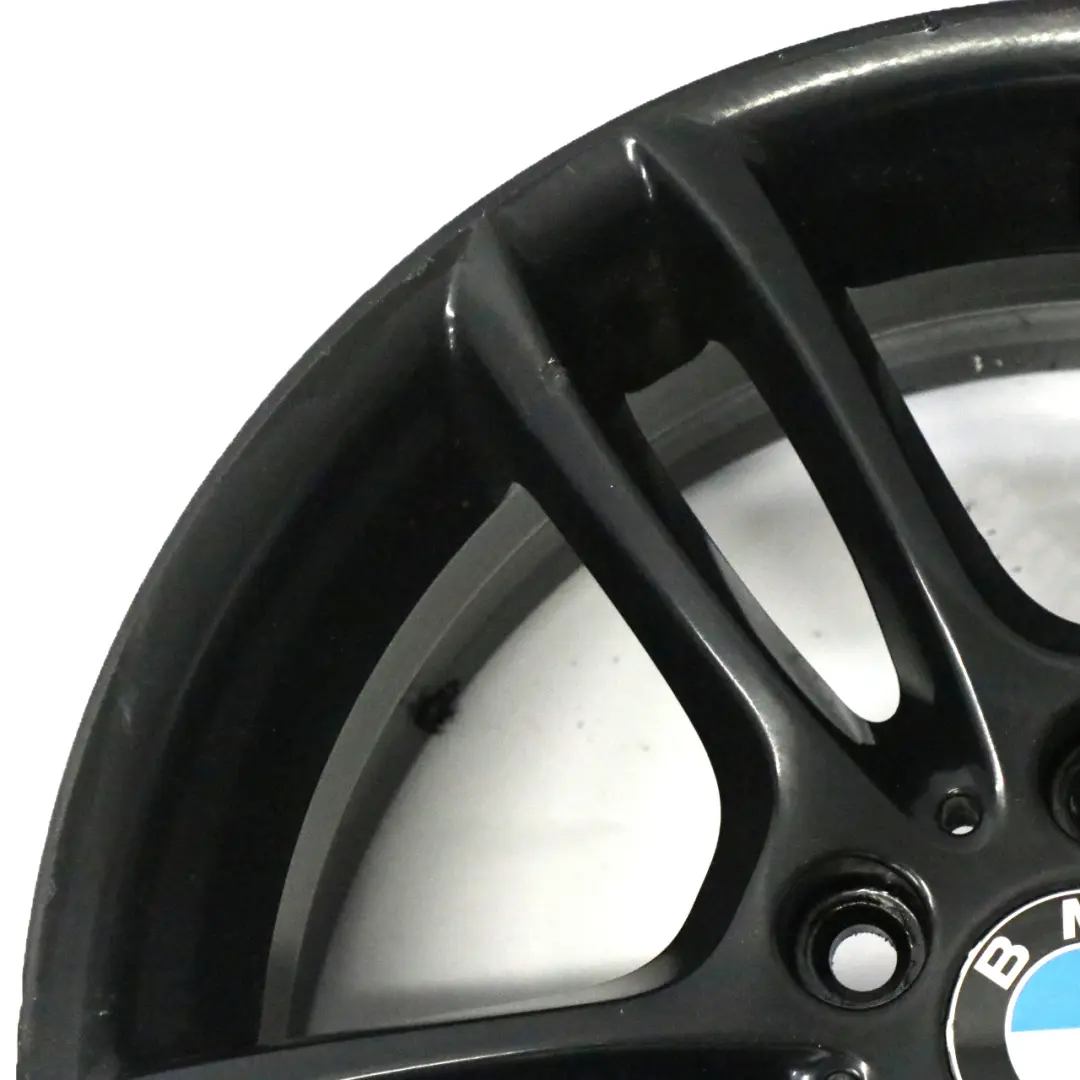 Wheel Rim BMW E81 E87 Black Front Alloy 18" M Double Spoke 261 7,5J 7891050